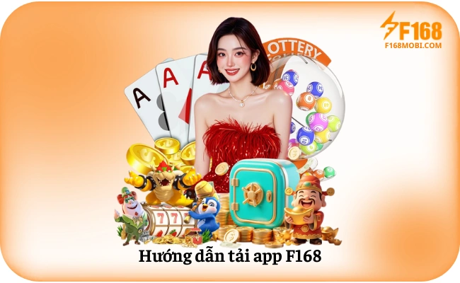 Huong dan tai app F168 Hướng dẫn cài đặt App F168 trên điện thoại